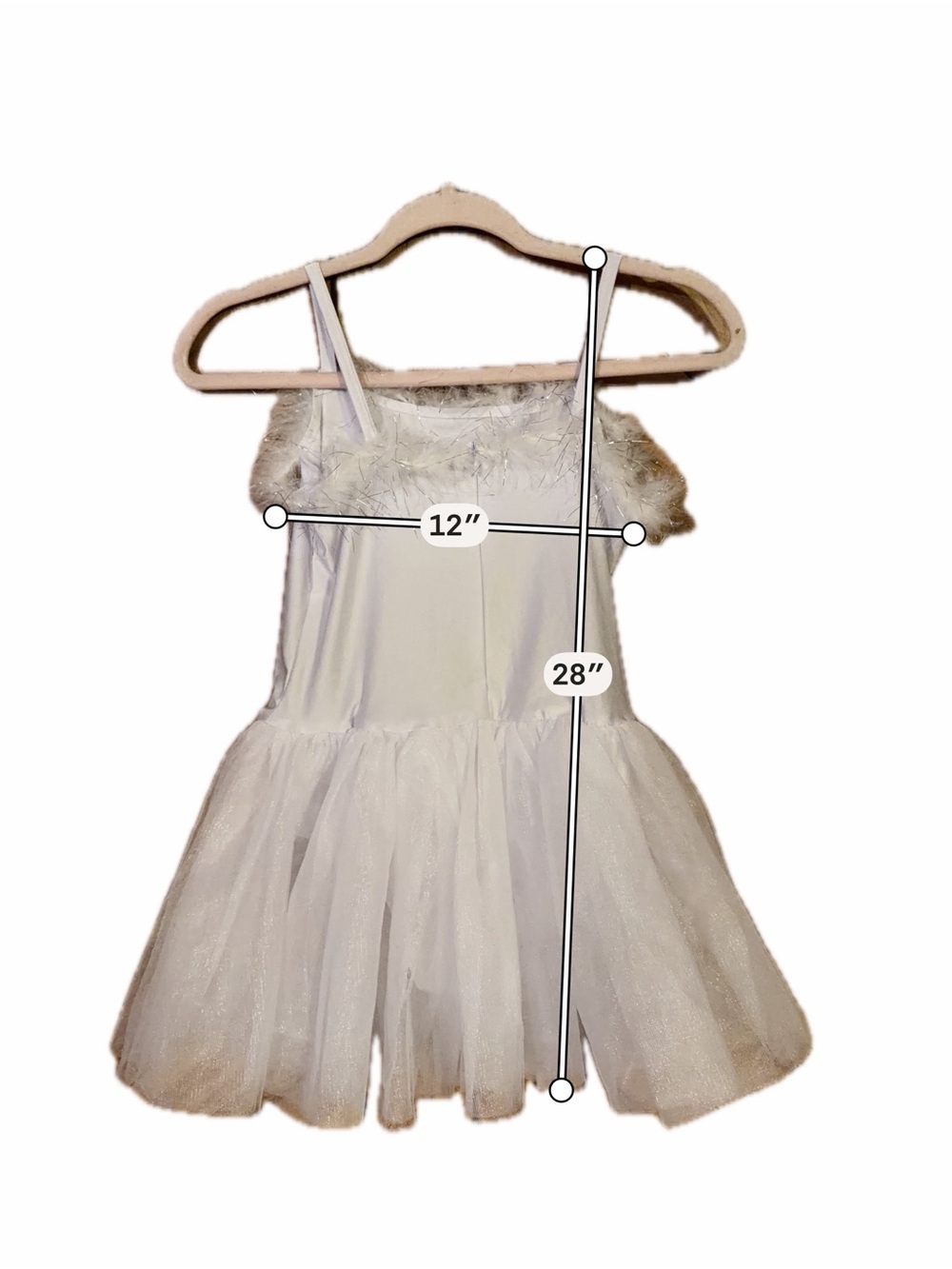 IEFiEL Girl’s Sz 16 White Swan Lake Ballet Tutu Dress Sequins Feather Dance NWT - Picture 9 of 9
